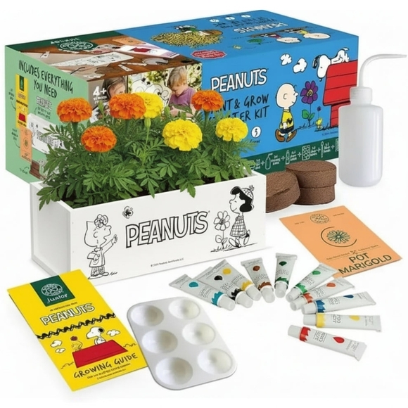 Other - Garden Republic Peanuts Paint and Plant Starter Kit, Marigolds